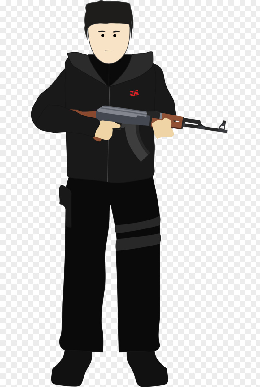 Militia Costume Illustration Cartoon PNG