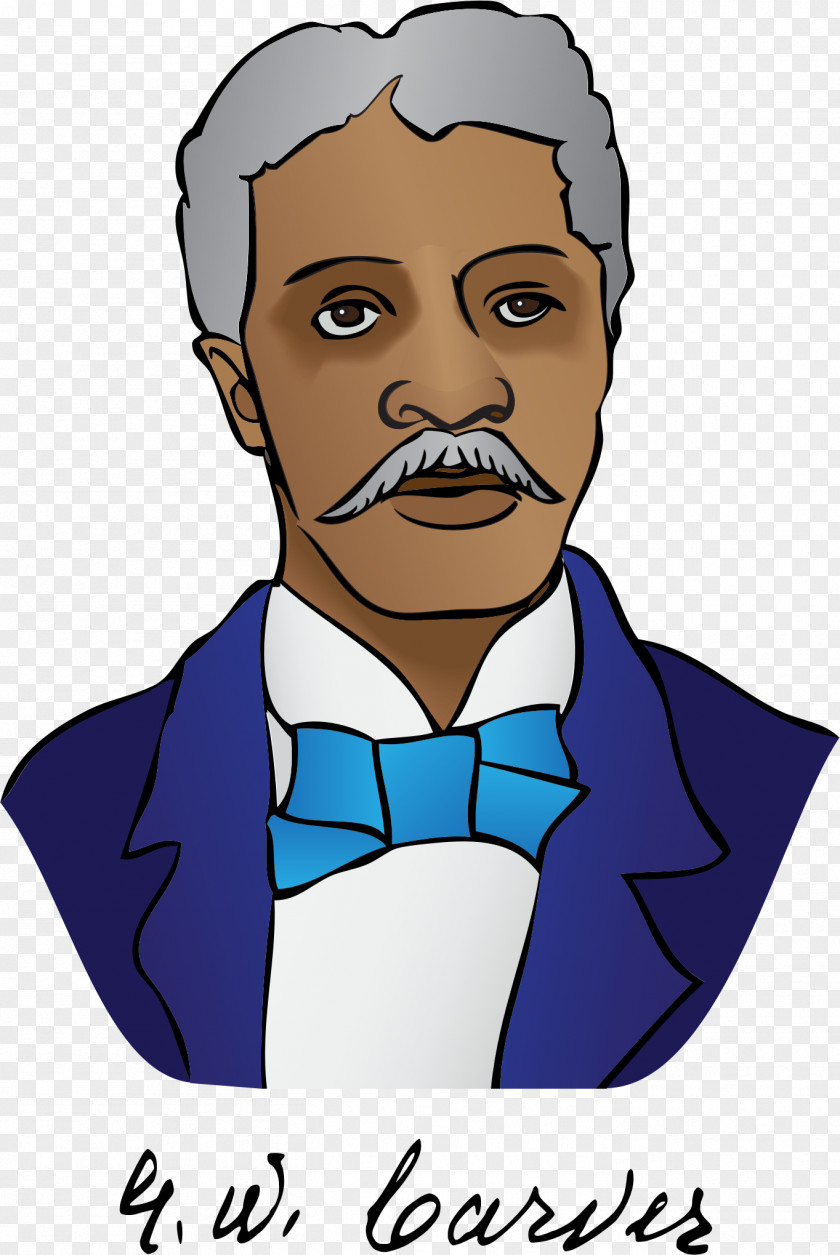 United States George Washington Carver Clip Art PNG