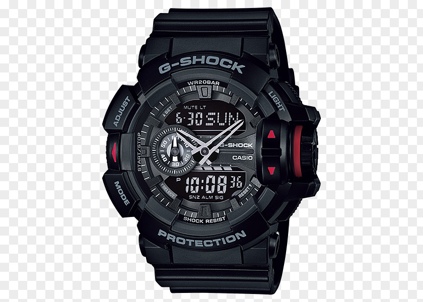 G Shock G-Shock GA-400HR Watch GA-400-1B PNG