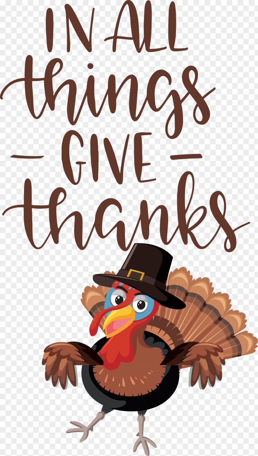Give Thanks Thanksgiving Autumn PNG