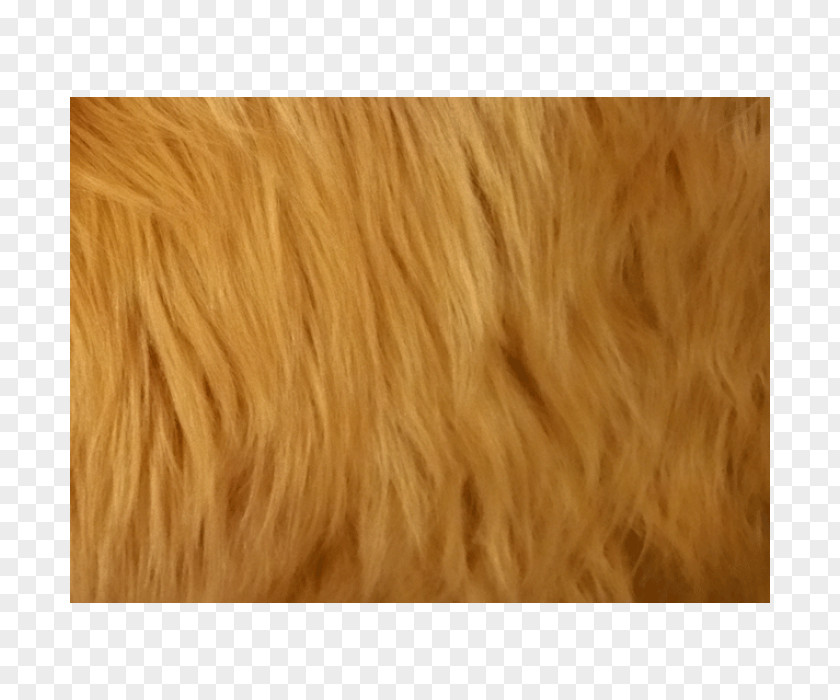 Gold Fake Fur Fursuit Textile PNG