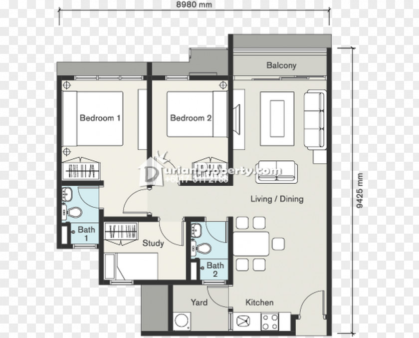 House Wangsa Maju Floor Plan Seasons Garden Residence Flower PNG