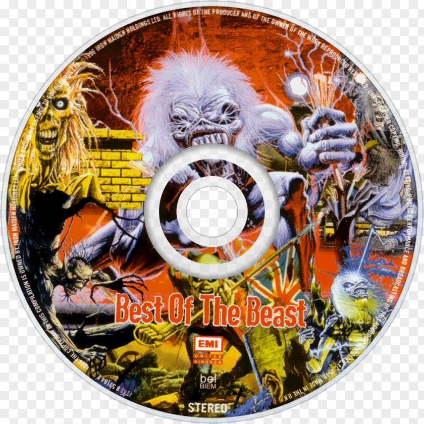 Iron Maiden Eddie Best Of The Beast Number From Fear To Eternity PNG
