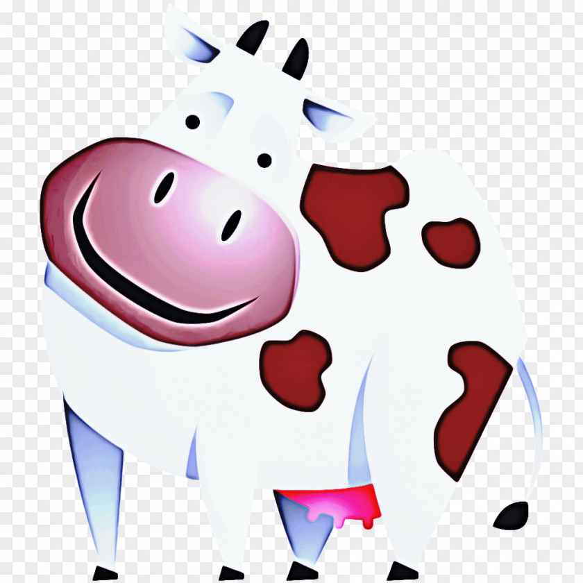 Livestock Dairy Cow Tooth Cartoon PNG
