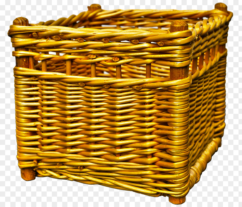 Wicker Basket Weaving Picnic Baskets PNG