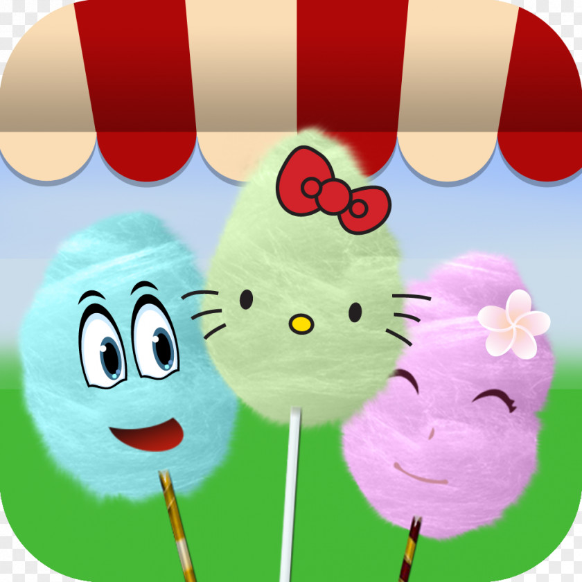 Cotton Candy Cartoon Food Happiness Clip Art PNG