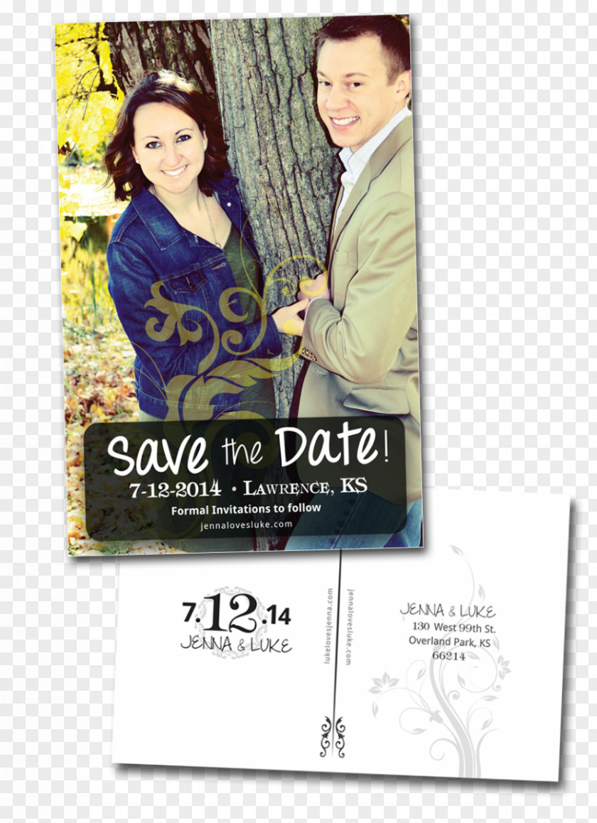 Save The Date Invitation Poster Brand PNG