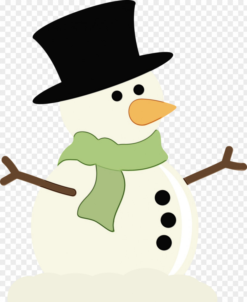 Broom Cartoon Snowman PNG