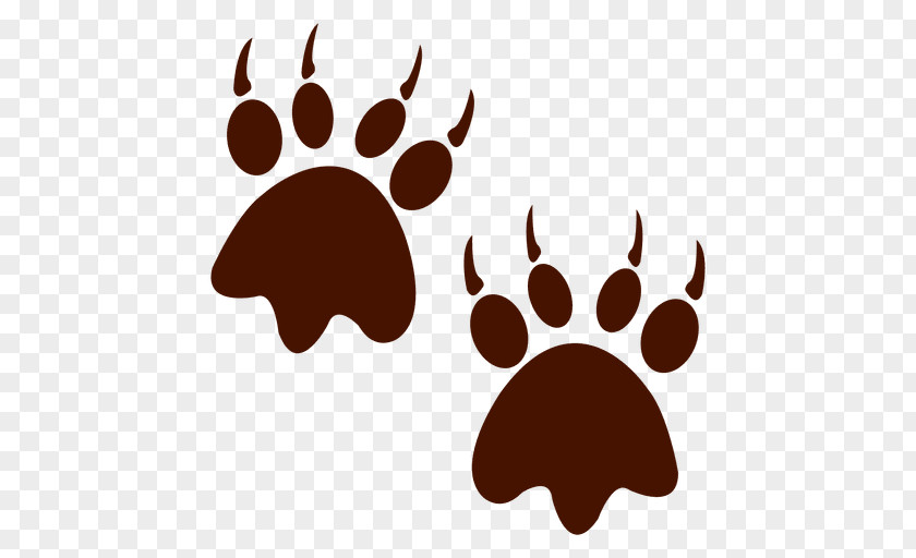 Footprint Cheetah Bear Cat Animal Track PNG