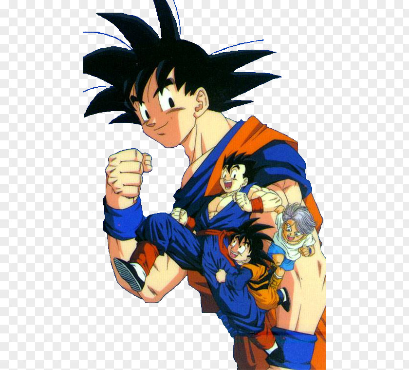 Goku Gohan Goten Trunks Vegeta PNG