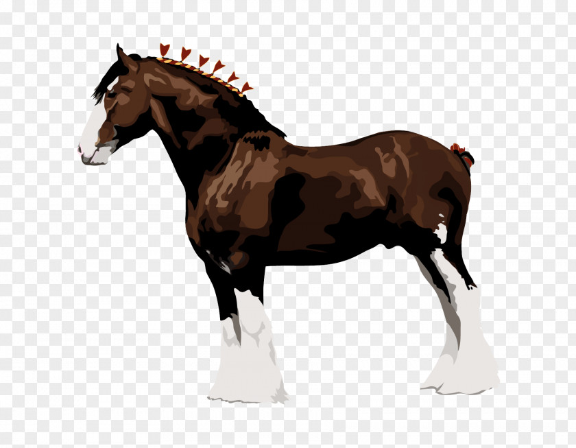 Liver Brown Horse Animal Figure Sorrel Mane Stallion PNG