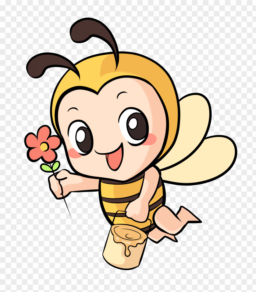 蜜蜂logo Cartoon Insect Clip Art PNG