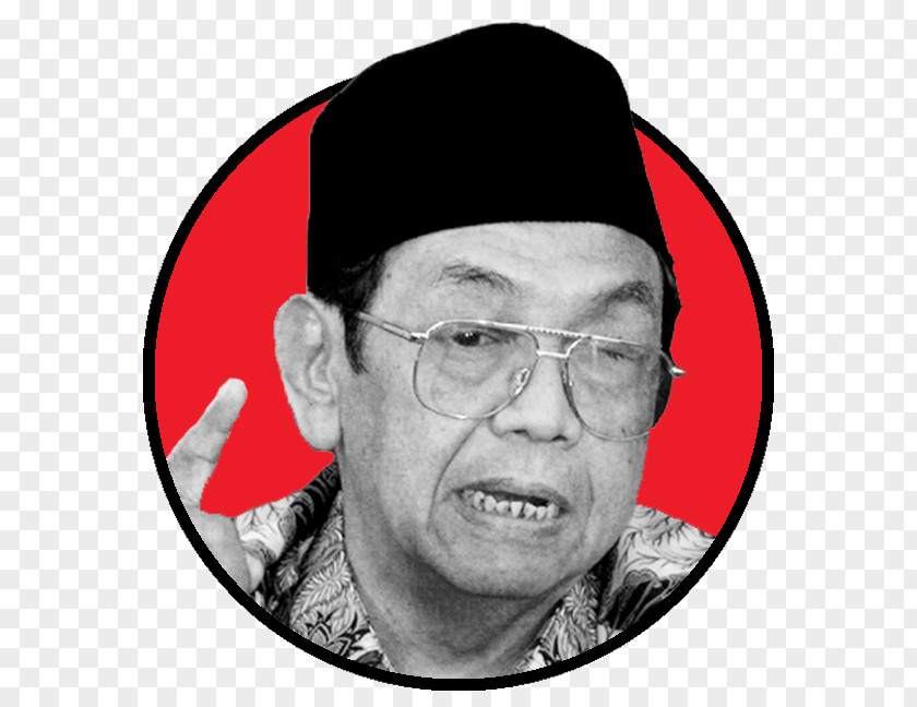 Abdurrahman Wahid Depok Kyai Pesantren Glasses PNG