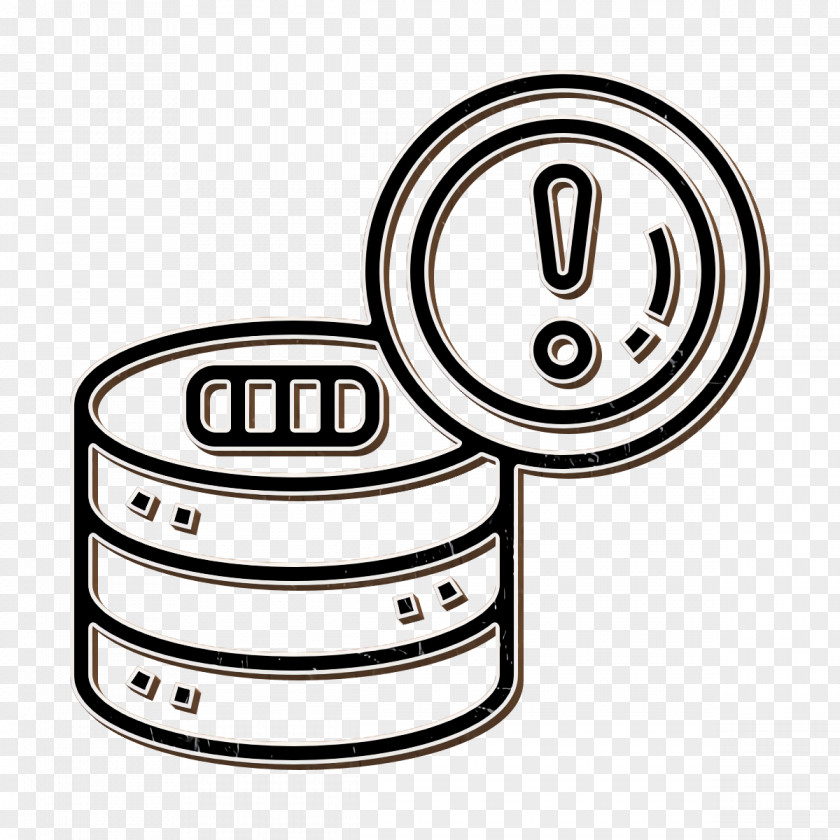 Data Management Icon Error PNG