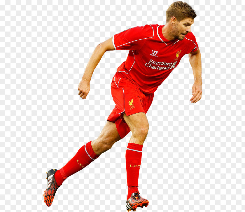 Steven Gerrard Team Sport Football Player Jersey PNG