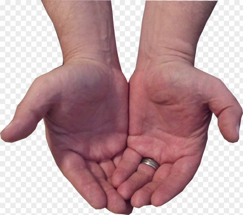 Big Hand Little Model Finger Thumb PNG