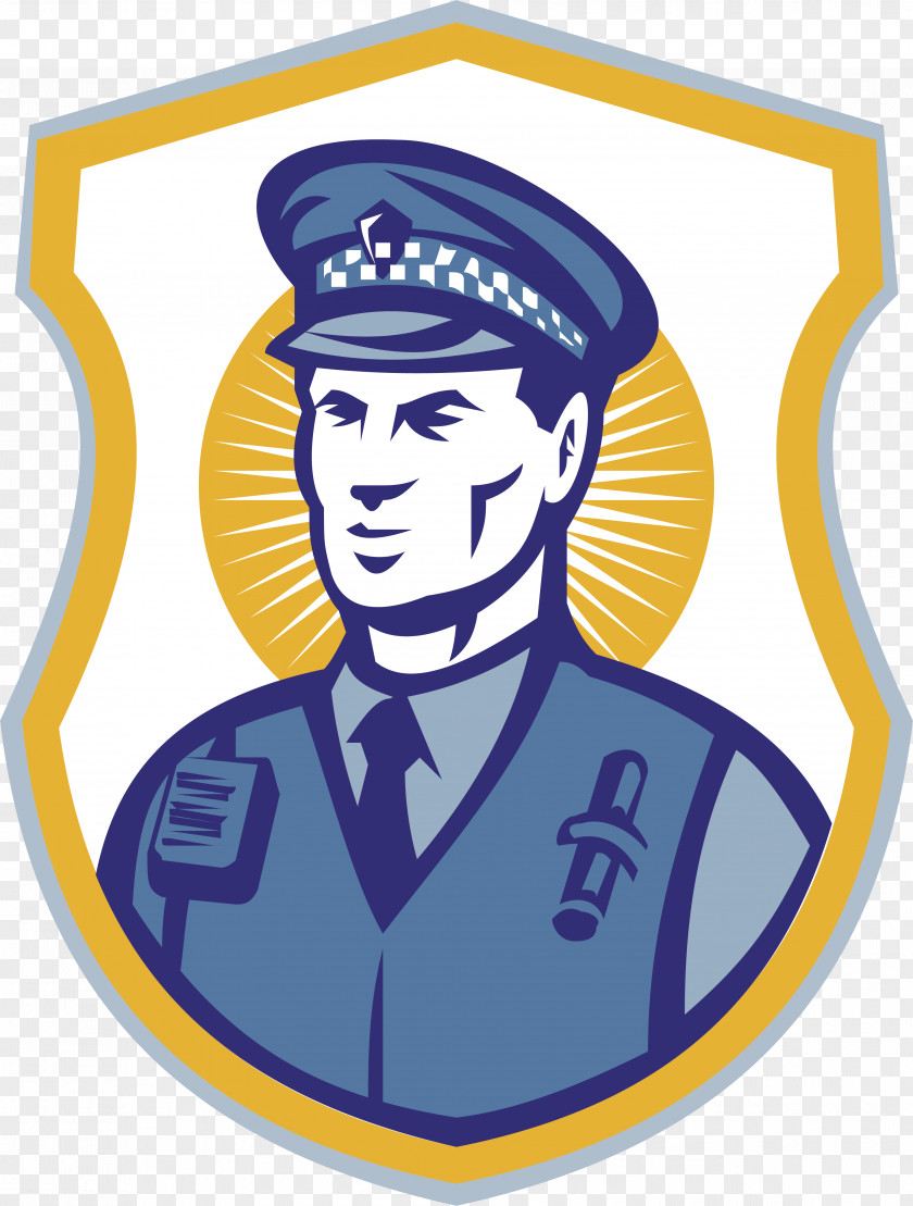 Creative Shield Police Officer Security Guard Royalty-free PNG