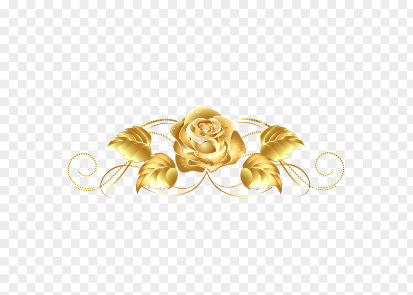 Gold Rose Patterns Greeting Card Christmas Clip Art PNG