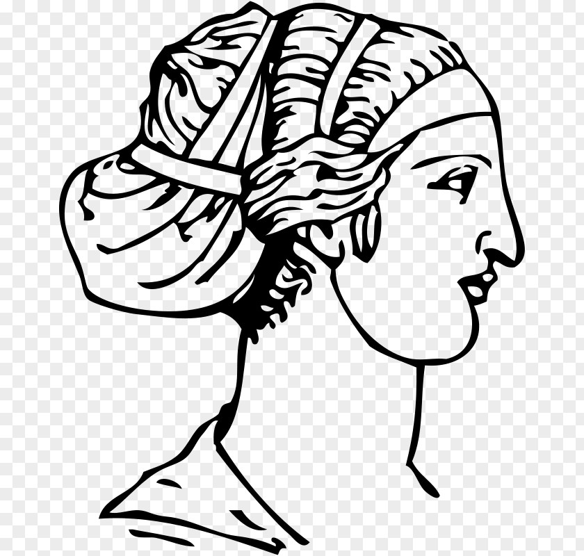 Greece Ancient Hairstyle Greek Mythology PNG