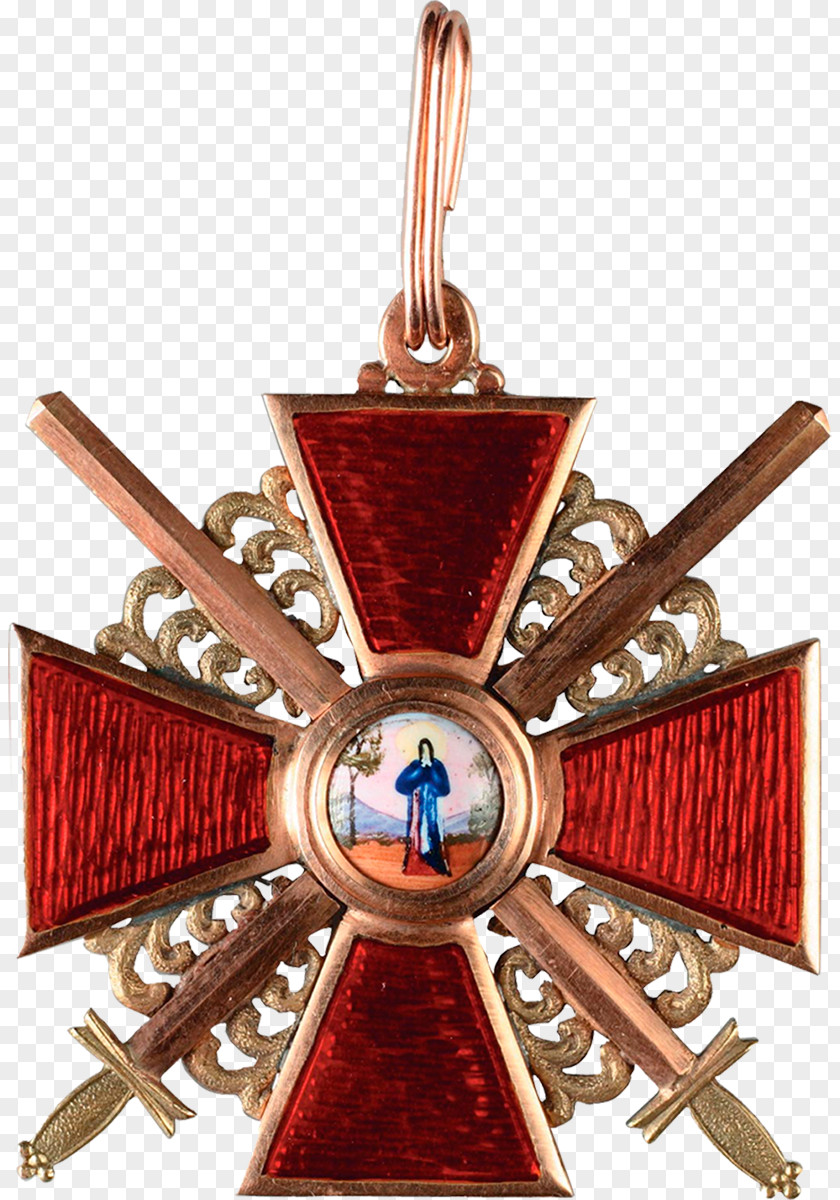 Medal Russian Empire Order Of Saint Anna Jewellery PNG