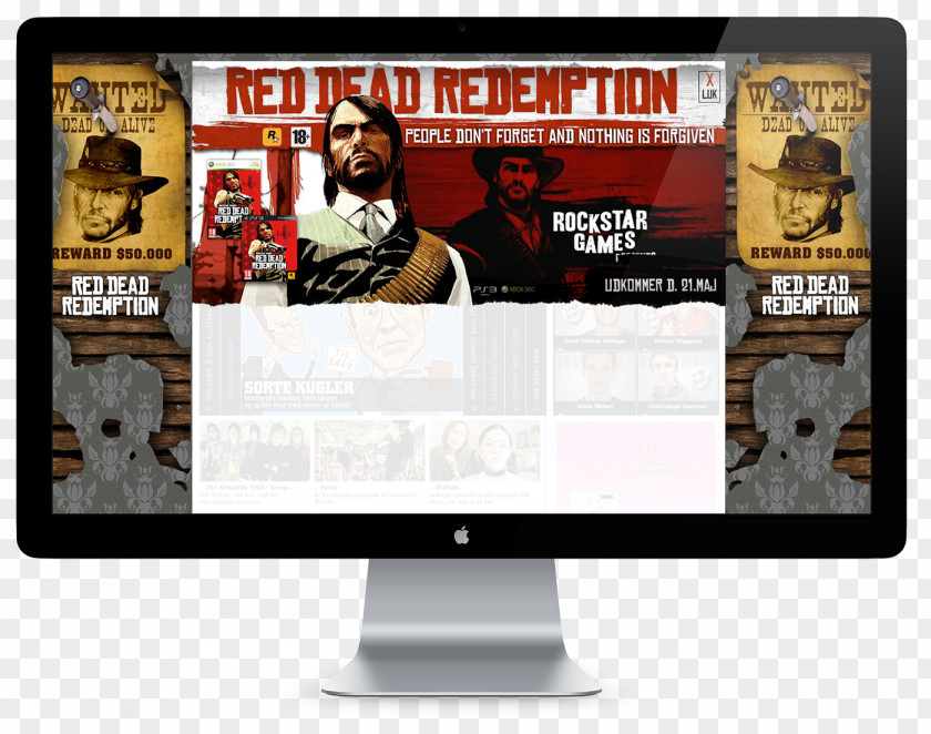 Red Dead Redemption Display Advertising Brand Multimedia PNG