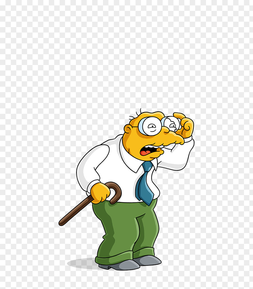 The Simpsons Movie Hans Moleman Maggie Simpson Ned Flanders Mr. Burns Homer PNG