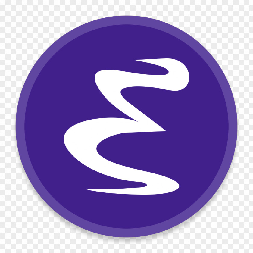 Emacs Purple Symbol PNG