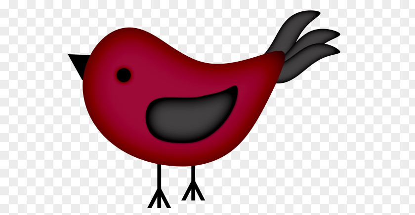 Red Bird Font PNG