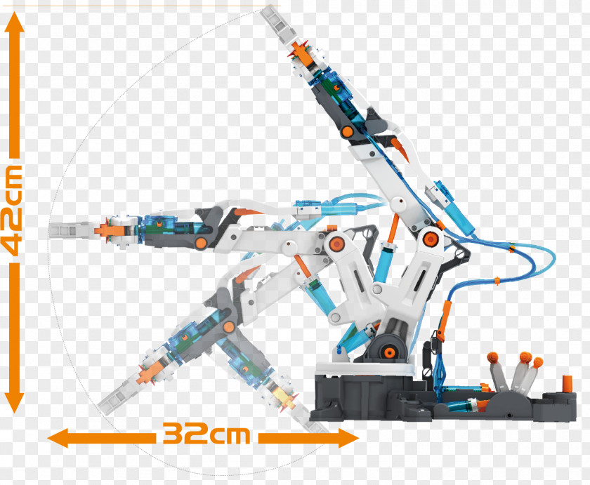 Robot Arm Robotic Hydraulics Robotics PNG