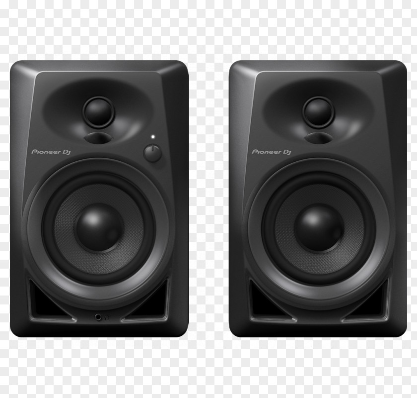 Studio Monitor Disc Jockey Pioneer DJ Controller Loudspeaker PNG