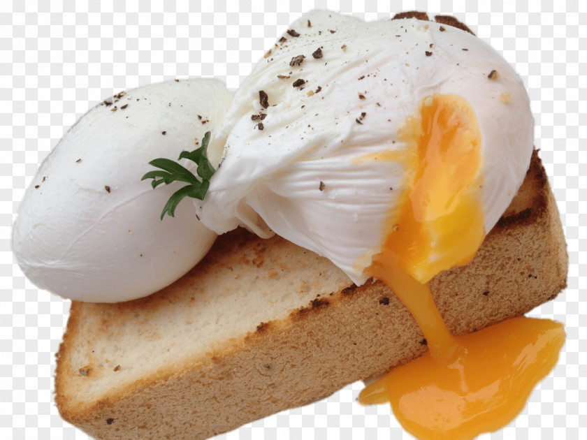 Toast Poached Egg Melba Scrambled Eggs PNG
