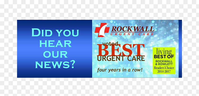 Urgent Care Logo Banner Brand Display Advertising PNG