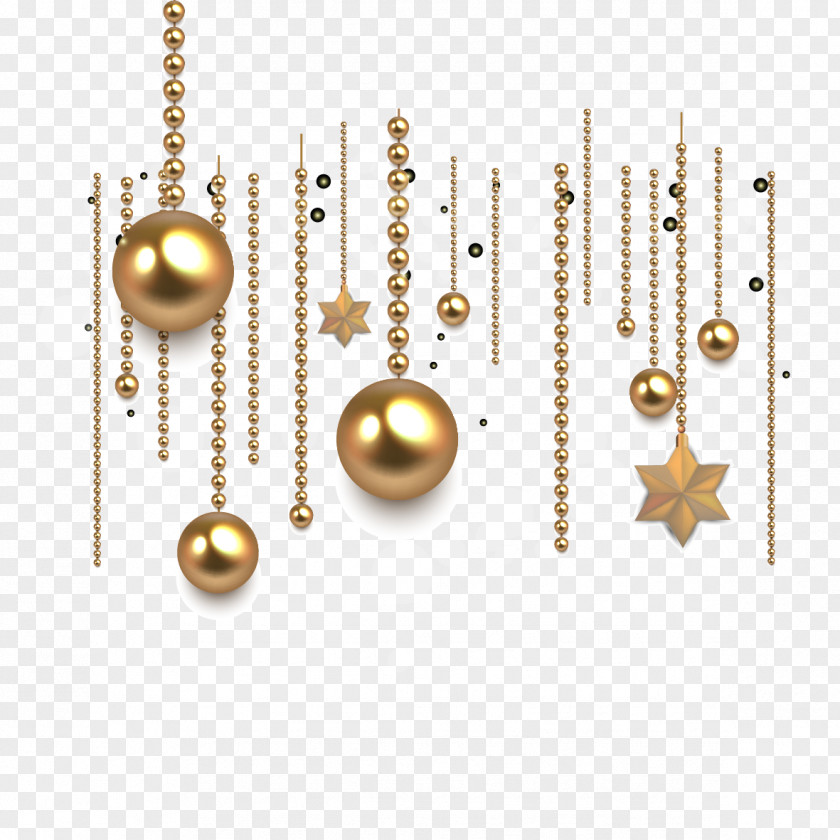 Vector Golden Balls Computer File PNG