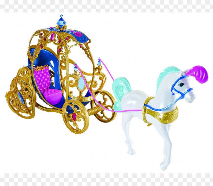 Carriage Cinderella Horse Disney Princess Toy PNG
