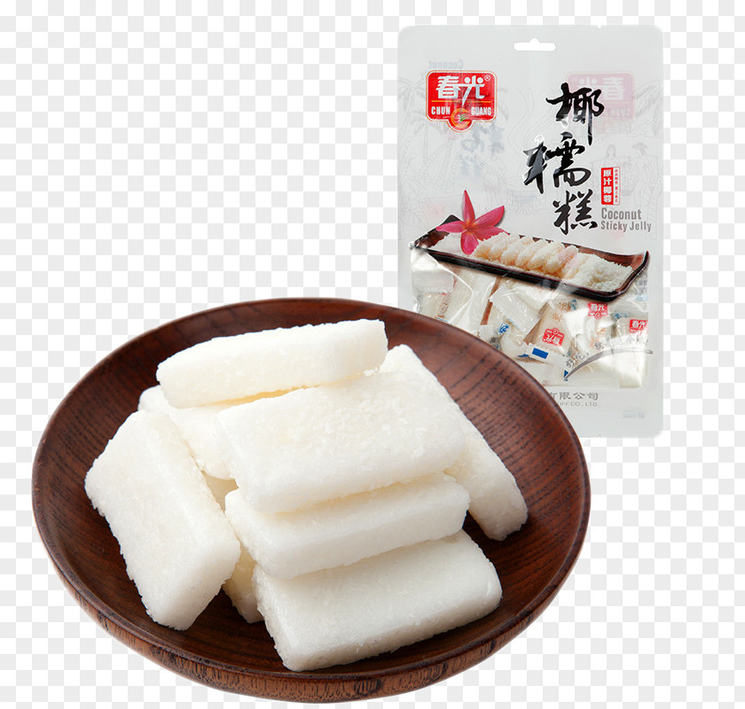 Chun Guang Food Coconut Glutinous Rice Cake Dodol Candy Lollipop PNG