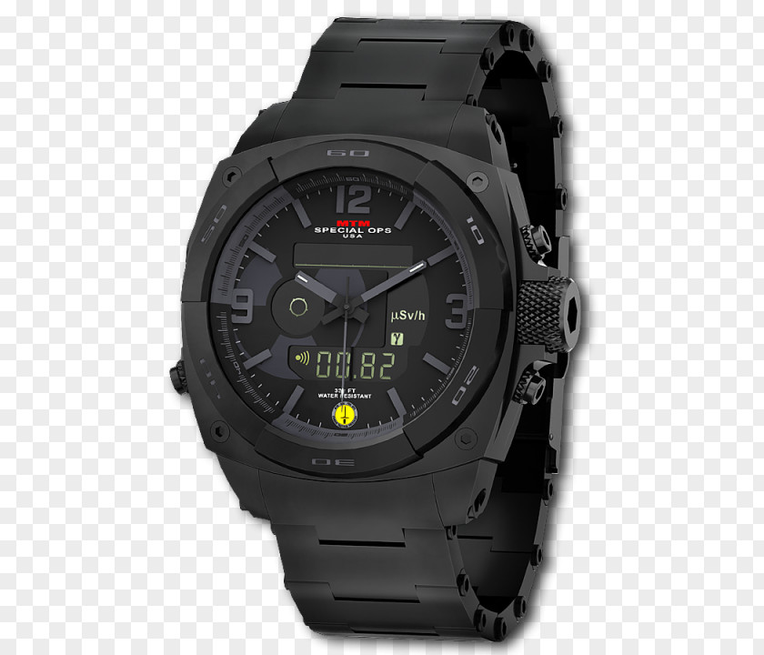 Geiger Counters Radiation Detectors Watch Clock Master Of G G-Shock PNG