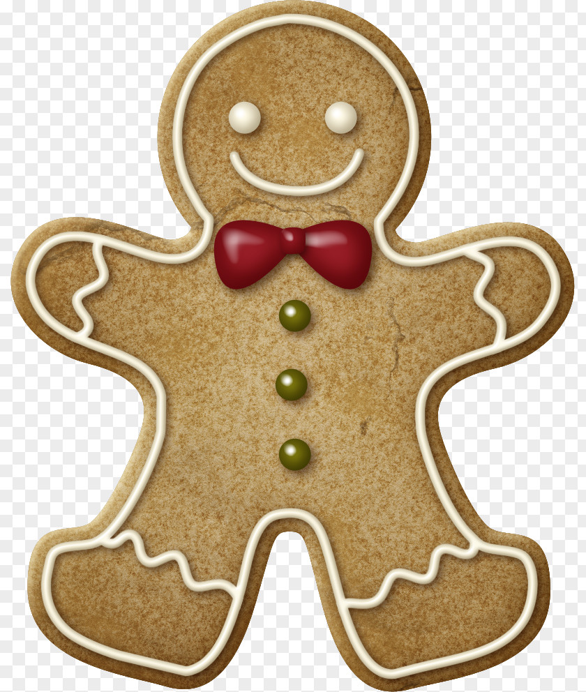 Gingerbread Man The Christmas Cookie Clip Art PNG