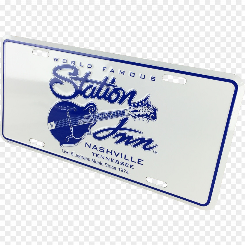 License Station Inn Sticker Bluegrass MerleFest Logo PNG