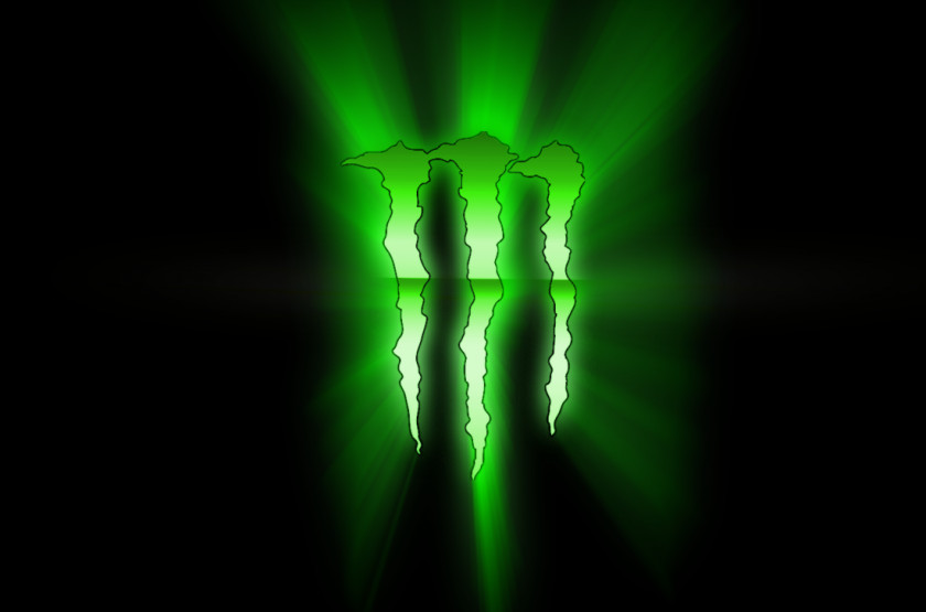 Monster Energy Logo Drink Caffeinated Desktop Wallpaper PNG
