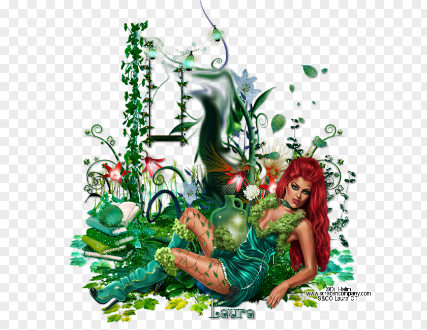 Poison Ivy Batman Illustration Fairy Animated Cartoon PNG