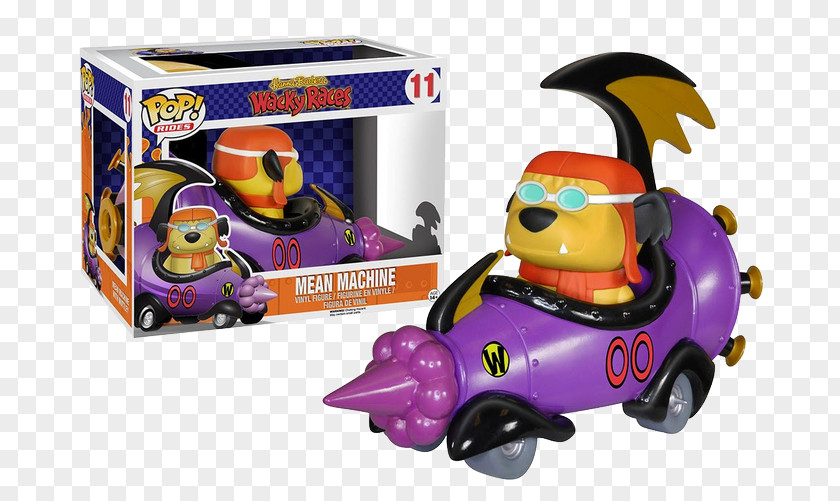Toy Dick Dastardly Muttley Penelope Pitstop Funko Hanna-Barbera PNG