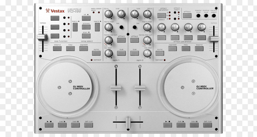 Vestax Controller Audio Korg Kaoss Pad Disc Jockey DJ PNG