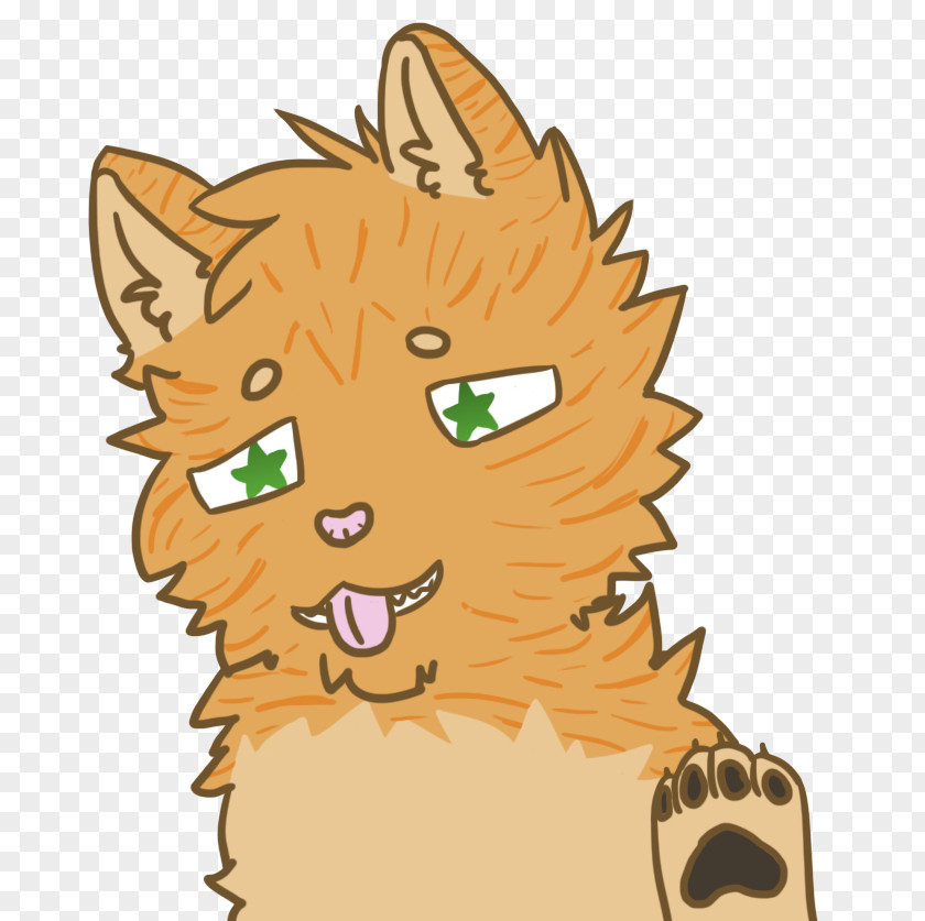 Fresh Ginger Whiskers Cat Lion Paw Claw PNG