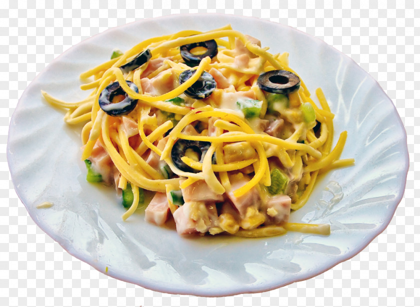 Menu Spaghetti Alla Puttanesca Aglio E Olio Chow Mein Chinese Noodles Restaurant PNG
