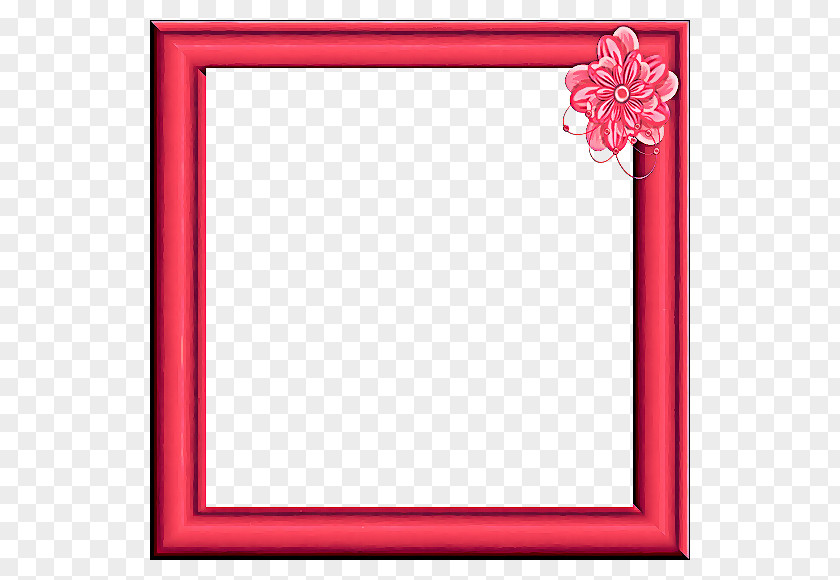 Rectangle Pink Gold Picture Frames PNG