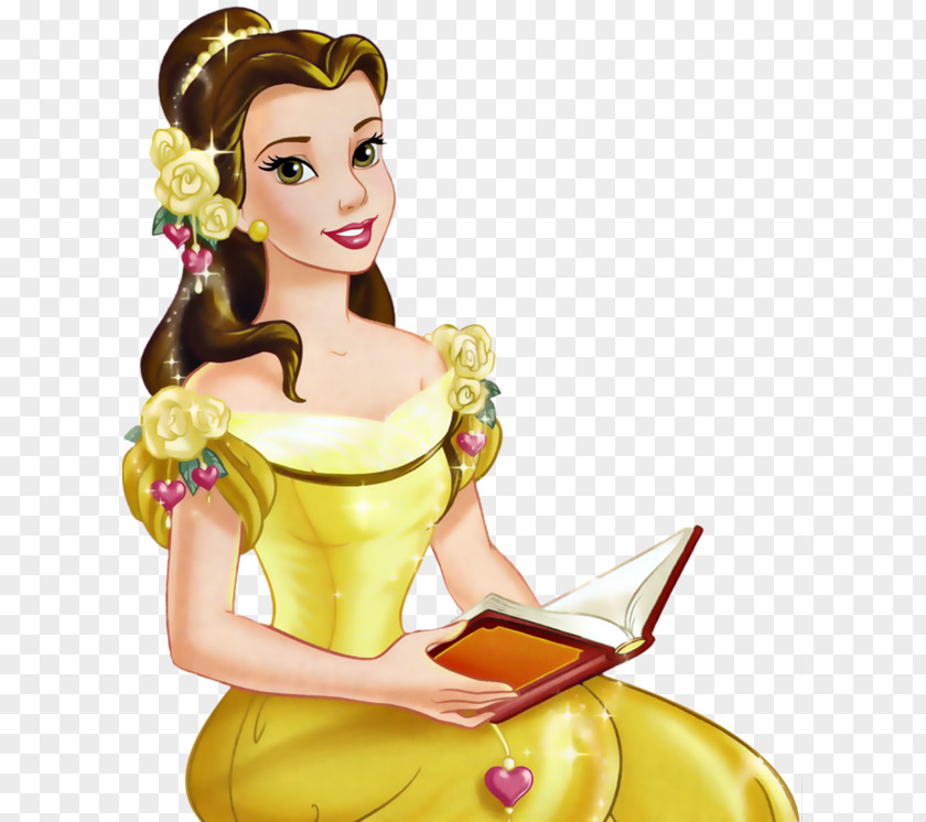 Beauty And The Beast Belle Ariel Princess Jasmine Fa Mulan PNG