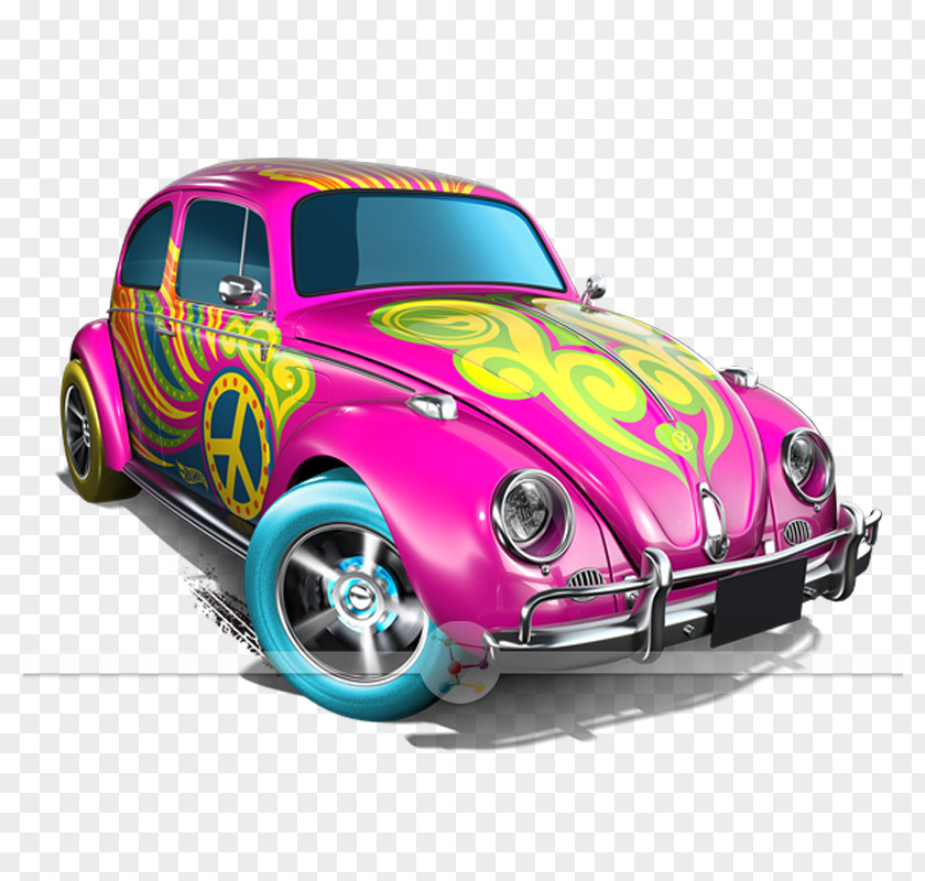 Car Volkswagen Beetle Model Hot Wheels PNG