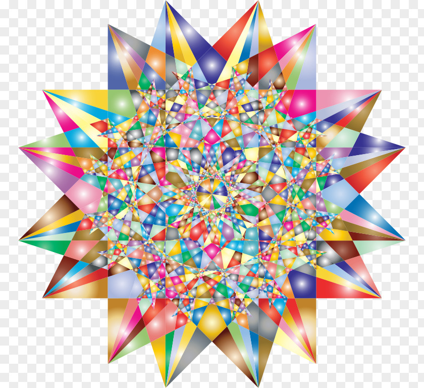 Colorful Geometric Art Geometry Clip PNG