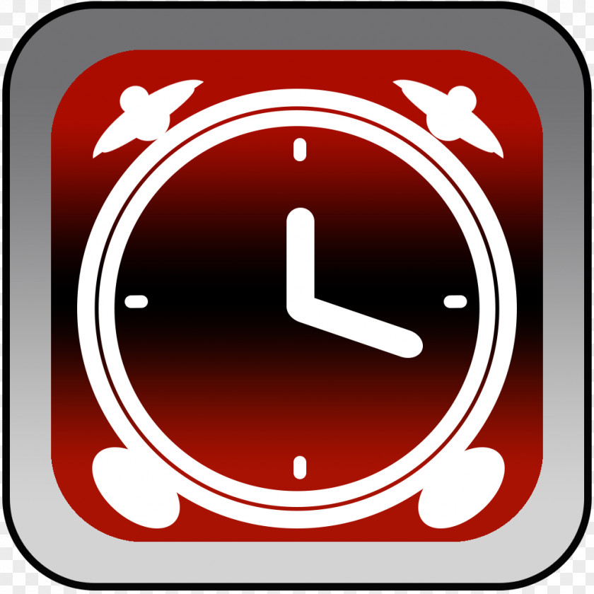 Hand-painted Alarm Clock Graphic Designer PNG