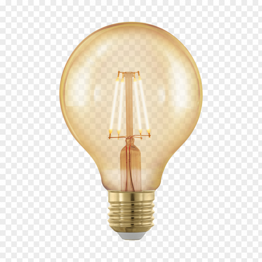 Lamp LED Filament Edison Screw Light-emitting Diode Light Bulbs PNG
